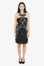 Gucci Black Sequin Dress Size 44