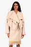 Stella McCartney Beige Wool Coat Size 34