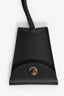 Louis Vuitton Black Leather Lanyard Key Pouch