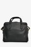 Alexander McQueen Black Leather Mini Padlock Shoulder Bag GHW