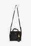 Alexander McQueen Black Leather Mini Padlock Shoulder Bag GHW