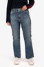 AG Blue Denim 'Kinsley' Cropped Boot Jeans Size 30