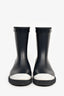 Pre-Loved Chanel™ Black Rubber Rain Boots Size 37