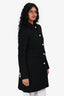 Gucci Black Wool Peacoat Size 40