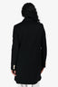Gucci Black Wool Peacoat Size 40