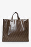 Fendi Brown FF Monogram Large Tote Bag