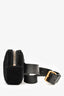 Gucci Black Velvet GG Marmont Belt Bag