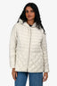 'S Max Mara Cream Light Hooded Puffer Estimated Size S