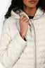 'S Max Mara Cream Light Hooded Puffer Estimated Size S