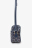 Goyard Navy Goyardine Coated Canvas Sac Capvert Crossbody Bag