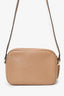 Gucci Beige Grained Leather Small Soho Disco Crossbody Bag