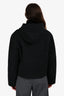 Toteme Charcoal Grey Wool Cropped Toggle Jacket Size 32