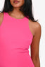 Likely Pink Fitted Sleeveless Midi Dress Size 2