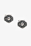 De Beers White Gold 0.14ct Diamond Enchanted Lotus Stud Earrings