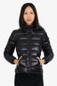 Moncler Black Bady Hooded Short Down Jacket Size 00