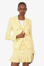 Veronica Beard Yellow/White Tweed Blazer Size 0