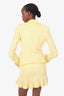Veronica Beard Yellow/White Tweed Blazer Size 0