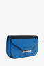 Prada Blue/Black Leather 'Sybille' Crossbody Bag