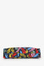 Salvatore Ferragam Black/Multicolour Canvas Shoe Printed Shopping Tote