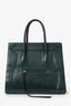Celine Green Calfskin Medium Luggage Phantom Tote