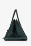 Celine Green Calfskin Medium Luggage Phantom Tote