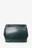 Celine Green Calfskin Medium Luggage Phantom Tote