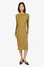 Rag & Bone Green Button Down Knit Long Sleeve Dress Size XS