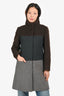 Max Mara Weekend Brown and Grey Wool Coat Jacket Size 6