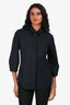 Theory Navy Teona Shirt Size S