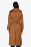Mackage Brown Wool Elodie-R Double Face Tailored Coat Size XS