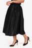 St. John Black Midi Skirt Size 2