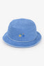 Hermès Blue Les Cabanes Bucket Hat Size 52