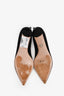 Prada Black Suede Pointed Kitten Heels Size 37.5