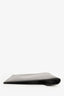 Saint Laurent Black Leather Evening Envelope Clutch