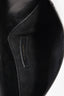 Saint Laurent Black Leather Evening Envelope Clutch