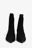 Stuart Weitzman Black Suede Pointed Toe Ankle Boots Size 7