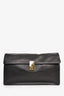 Prada Black Soft Sound Leather Shoulder Bag with 3 Charms