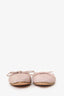 Manolo Blahnik Pale Pink Suede Slides Size 38