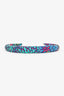 Hermès Blue/Multicoloured Silk Printed Headband