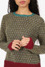 Red Valentino Multicolour Wool/Mohair Knit Sweater Size M