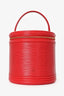 Louis Vuitton Red Epi Leather Cannes Vanity Case Top Handle