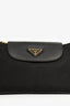 Prada Black Nylon/Leather Logo Crossbody
