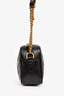 Gucci Black Leather Chevron Quilted Mini Camera Bag