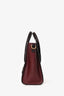 Celine 2014 Purple/Burgundy Leather Nano Luggage Bag with Strap