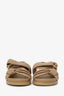 Fendi Beige Leather Feel Sandals Size 39