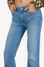 Paige Blue Denim Flared Leg Jeans Size 27