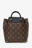 Louis Vuitton Brown/Black Monogram Montsouris BB Backpack