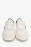 Prada White/Navy Re-Nylon/Suede Sneakers Size 8.5 Mens