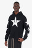 Burberry Black/White Star Hoodie Size S