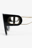 Christian Dior Black Oversized Sunglasses